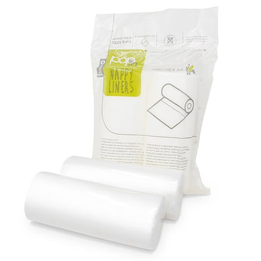 Biodegradable Cornstarch Nappy Liners (2 Rolls Per Pack)