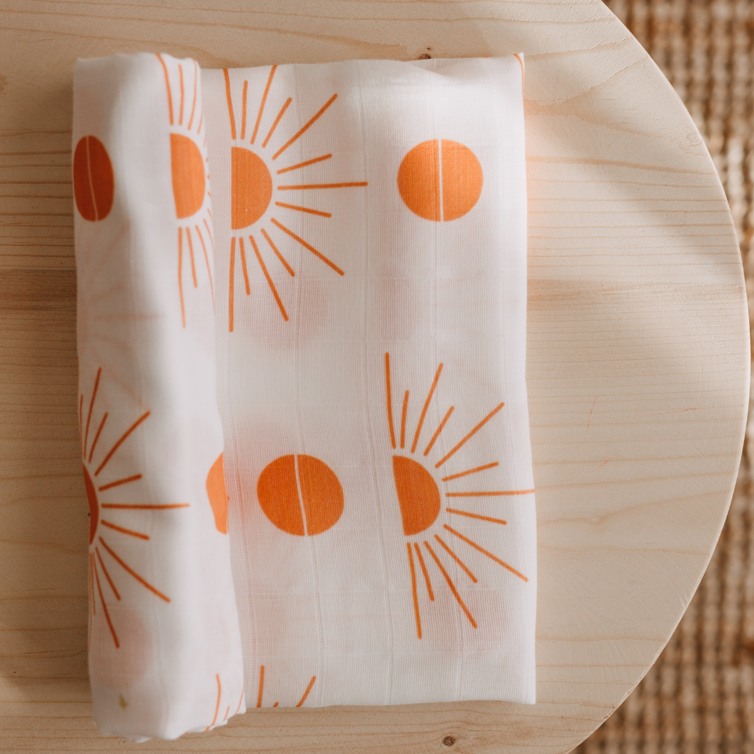 Cotton Sun Muslin Square Muslin Baby Burp Cloth