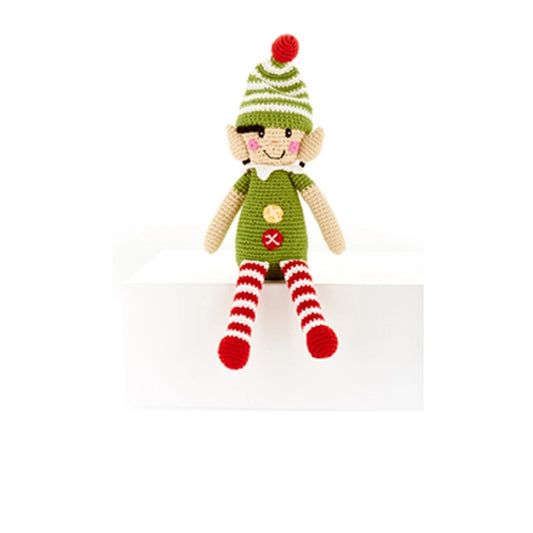 Christmas Baby Toy Large Doll – Elf Rattle