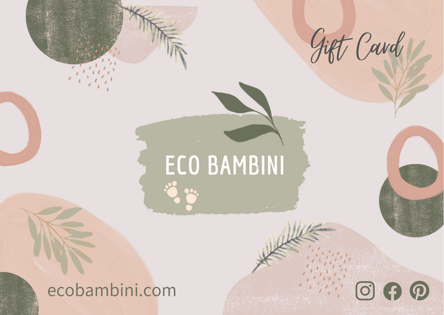 Eco Bambini gift card