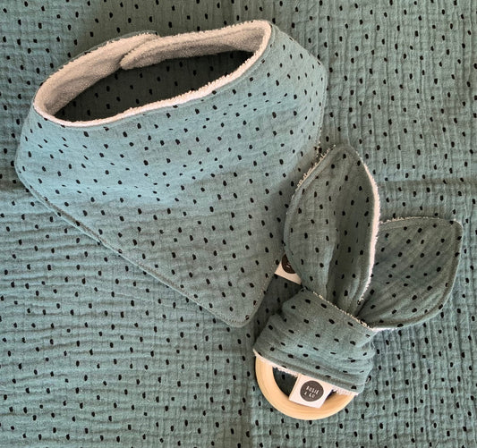 Green Bandana Dribble Bib