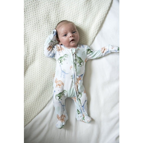 Dinosaur Zip Sleepsuit - Baby