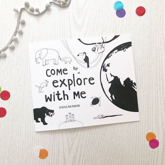 Paperback Story Book - Come Explore With Me